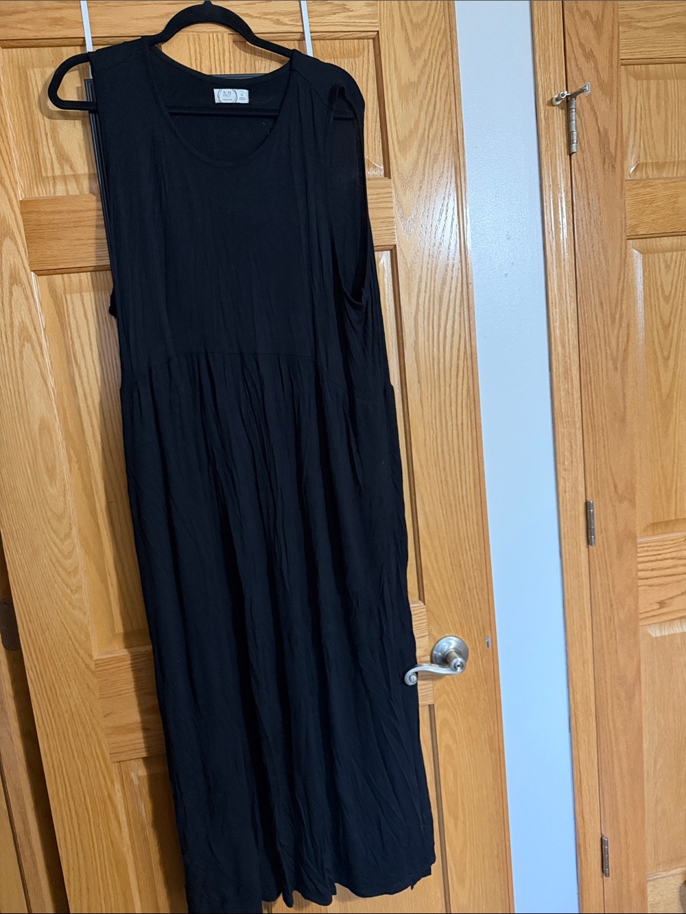Sleeveless Black Maxi Dress - Classic Easywear